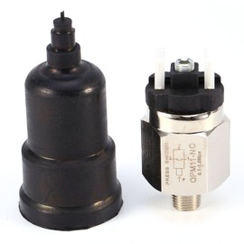 QPM11-NC Pressure Switch Air, 1/8 Inch 220 V / 48 V 0.1-1.0 MPa Membrane Type Pneumatic Adjustable Pressure Control Contact Normal Closed Thread Male Thread Nozzle