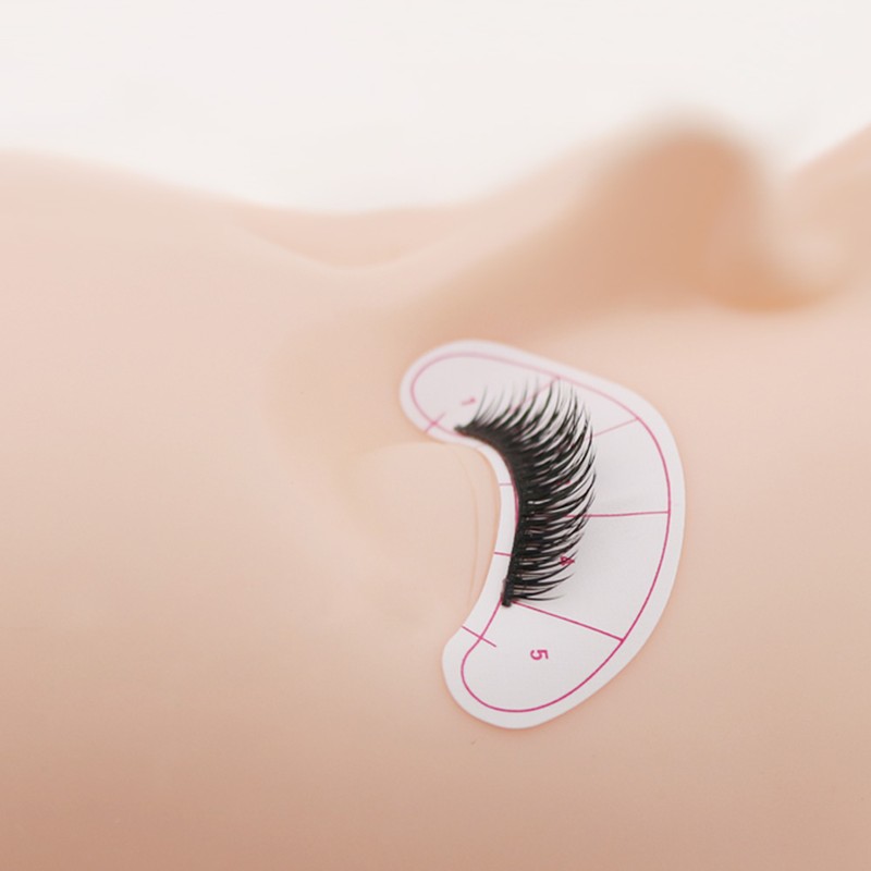 19PCS False Eyelash Extension Practice Tool Kit Eyelashes Make Up