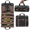 FONIQU Tool Roll Bag, 15L Capacity Heavy-Duty Portable Tool Organizers