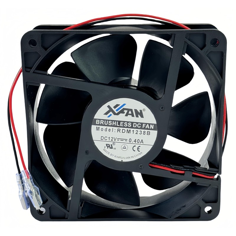 for RDM1238B Chassis Cooling Fan DC12V 0.40A 120mm 12038 120×120×38mm