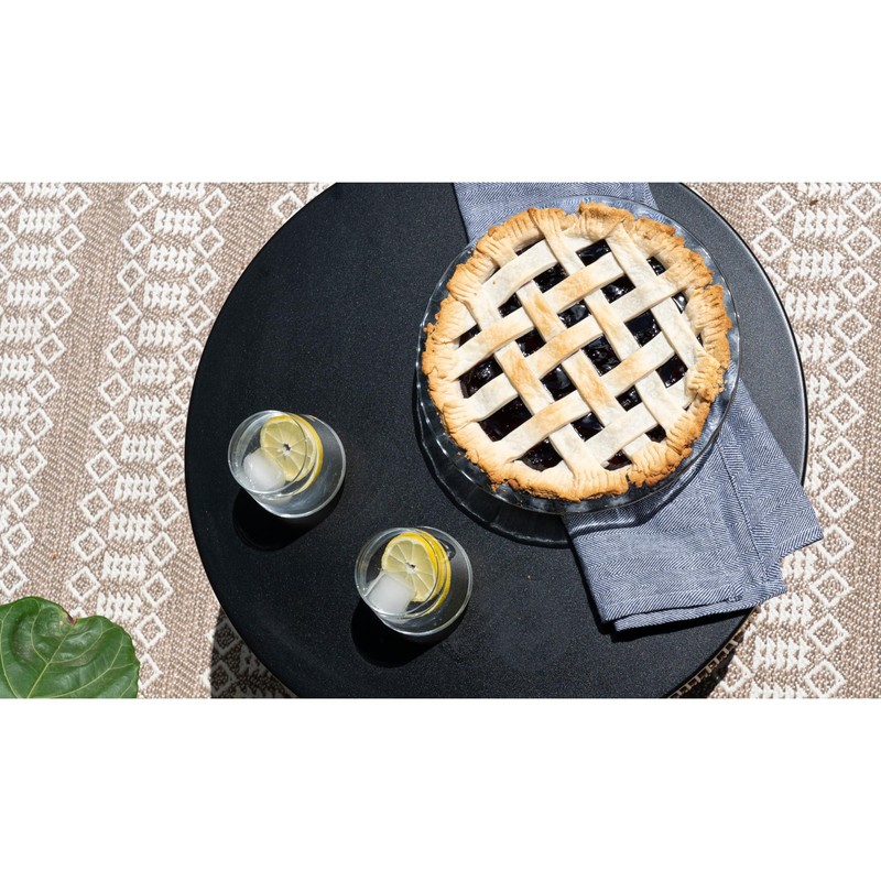 Pyrex Fluted Rim Glass Pie Plate Made in the USA