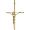 Jorvina Cruces/Cristo No.16 Dorado con Aureola