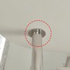 BRIOTA 4 pieces heating pipe rosette, stainless steel pipe cover,