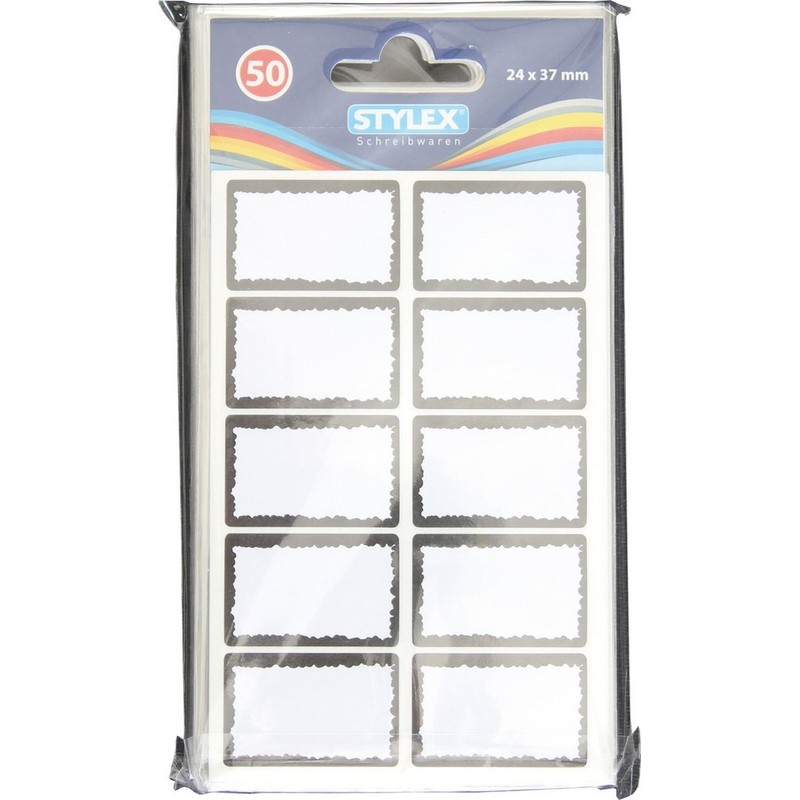 Freezer Labels, White, Pack of 50