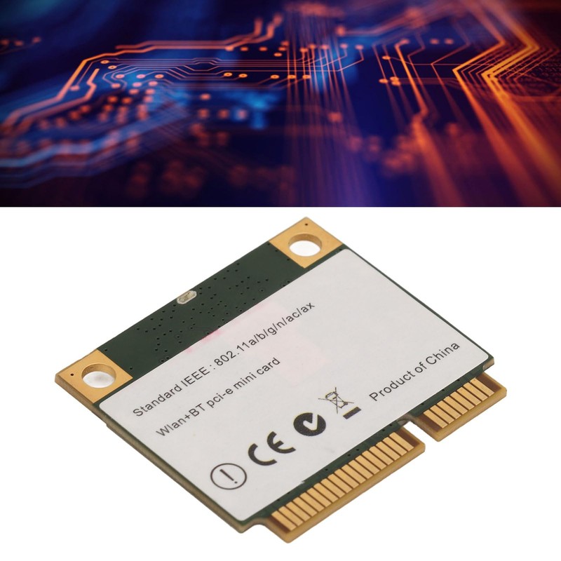 ASHATA -PCIE Interface WiFi Adapter, AX1800H WiFi 6 Card, 2.4GHz