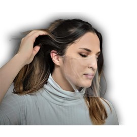 SIM ON ET CIE - Transparent Certified and Reusable Mask - Made in France - Pack of 10