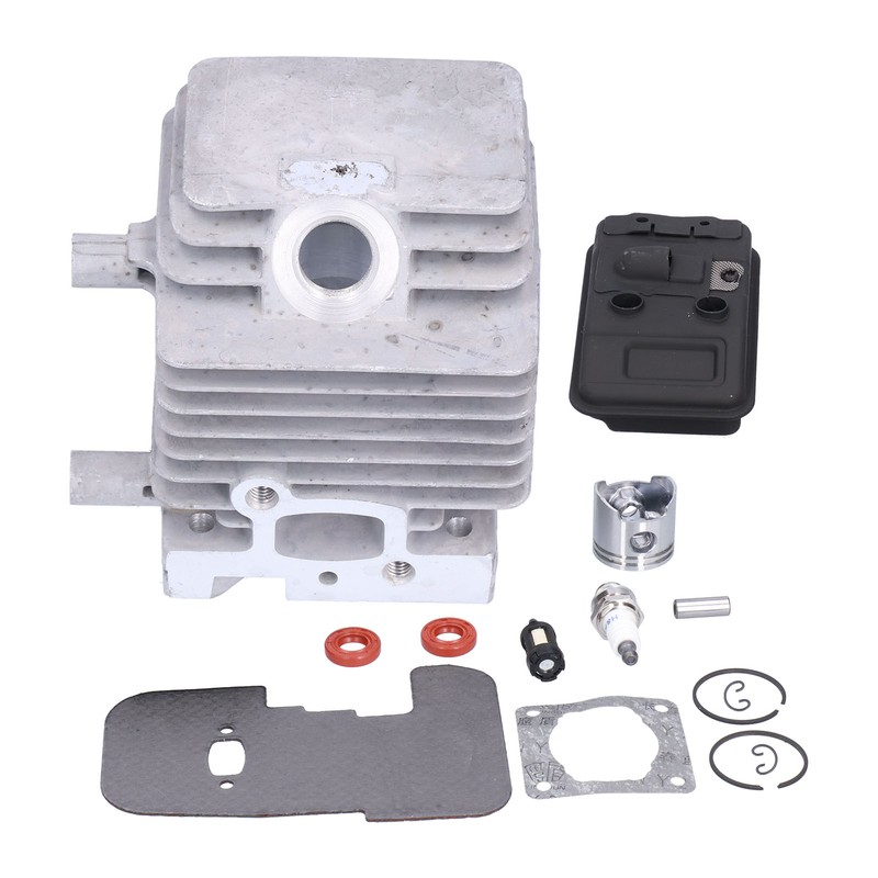 Cylinder Piston Exhaust Muffler Gasket Kit Fit for Stihl FS75