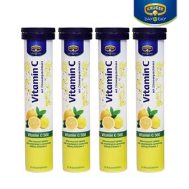 Kruger Germany Vitamin C 20 tablets X 4 pieces / 크루거 독일 발포 비타민C 20정 x 4개