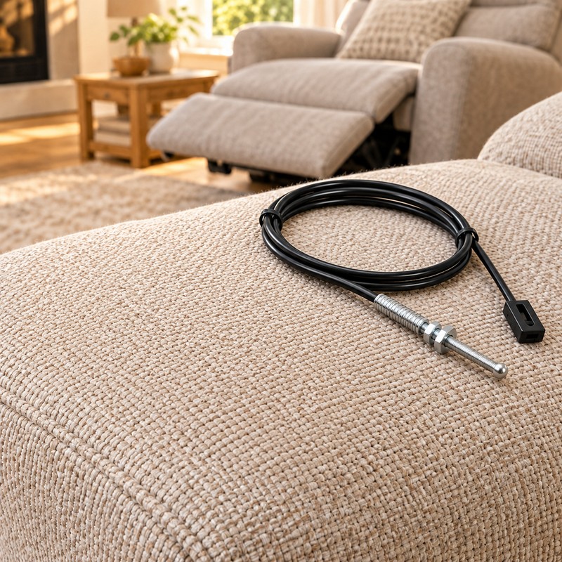 Recliner Release Pull Handle and Cable – Aluminum Alloy Replacement