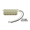 The Lord of the Tools 2PCS Five Way Telephone Splitter