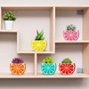 Pasimy 6 Set Ceramics to Paint DIY Ceramic Succulent Planter