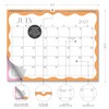 S&O Modern Wavy Wall Calendar from July 2025-Dec 2026 -