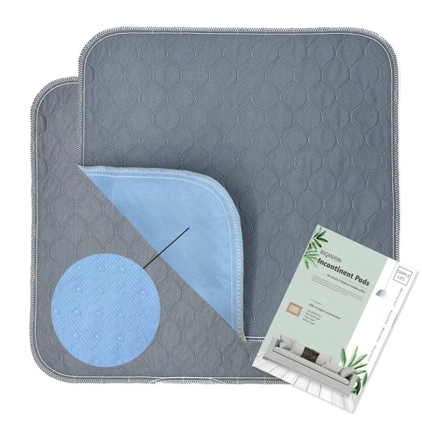 RIQINXIN Washable No-Leaking Incontinence Pads For Chair Quilted Incontinence Seat