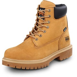 Timberland PRO 6IN Direct Attach Men's, Wheat, Soft Toe, EH, WP/Insulated, MaxTrax Slip-Resistant Work Boot (7.0 M)