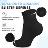 DHSO 7 Pairs Ankle Compression Socks for Women Athletic Running