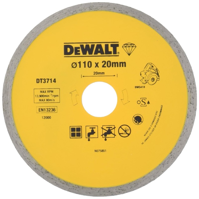 Dewalt DT3714QZ 110 x 20 mm Tile Blade