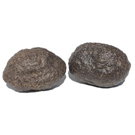 MKöpke® Moqui Marbles - Moquis Pair of Energetic Stones Lucky Charm "Faithful Favourite" Shaman Stones | 04, Gemstone