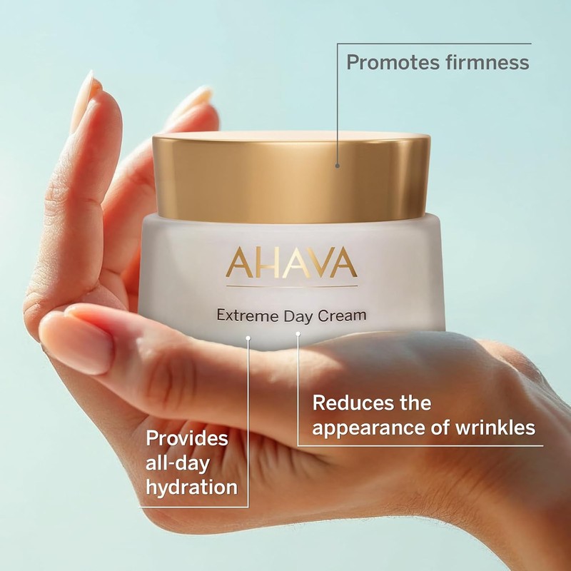 AHAVA Dead Sea Extreme Day Cream, Time to Revitalize, 1.7