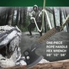Swiss+Tech 8Pack Hatchet and Machete Axe Fixed Blade Hunting Knife