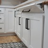 LONTAN 10 Pack Kitchen Cupboard Handles - 96mm Black Cabinet