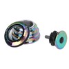 LeBycle Mountain Bike Headset Road Bicycle Double Bearing Headset 28.6x44‑50.6x30mm