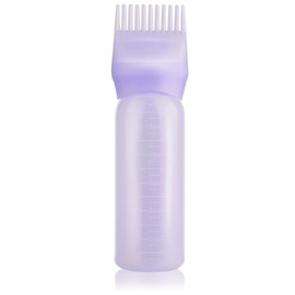 dshyuauoci Hair Oil Applicator, 160 ml Applicator Bottle Hair Graduated Reusable Hair Dyeing at Home Suitable for Hair Dyeing at Home Hairdressing Salon Purple