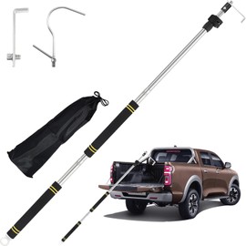 Truck Bed Cargo Truck Tool,Cargo Grabber Pickup Truck Bed Thickened Stainless Steel Telescopic 33-74inch wear-Resistant complimentary Storage Bag Professional Cargo Grabber Reach Retriever Tool.