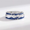 083 Base Pair Ring Set of 2 Free Size 925