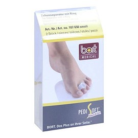 BORT PediSoft Toe Separator with Ring Small Transparent Pack of 1