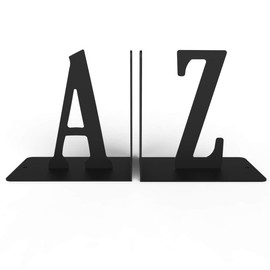 ESGO Sujetalibros Letras/bookend/Book Holder/sujeta Libros/Soporte para Libros/Base para Libros/Book End/bookends/sujetalibros/Organizador de Libros