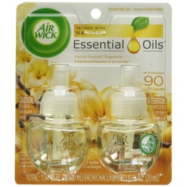 Airwick Airwick plug in Scented Oil Refill,Vanilla Passion, Infused with natural essential oils,(2x0.67oz)