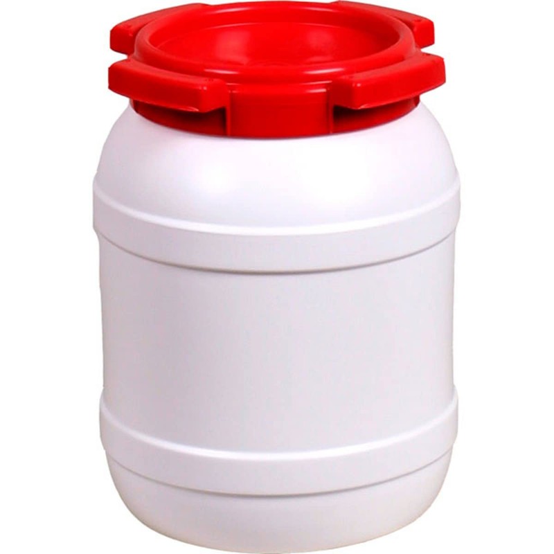 Relags Wide Neck Barrel Round Barrel, white, 10,4 L