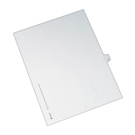 Avery Individual Legal Exhibit Dividers, Allstate Style, 11, Side Tab, 8.5 x 11 inches, Pack of 25 (82209)