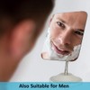 YEAKE Adjustable Flexible Gooseneck Makeup Mirror,360°Rotation Folding Portable Desk Vanity