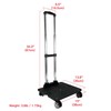 Mr. Peanut's Spinner Wheelbase Luggage Cart, Adding Rolling Functionality to