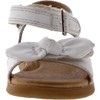 Stride Rite Girls SR Whitney Sandal, White, 9 Wide Toddler