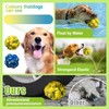 Moonorange Upgrade Dog Balls Interactive Toys for Aggressive Chewers, Indestructible