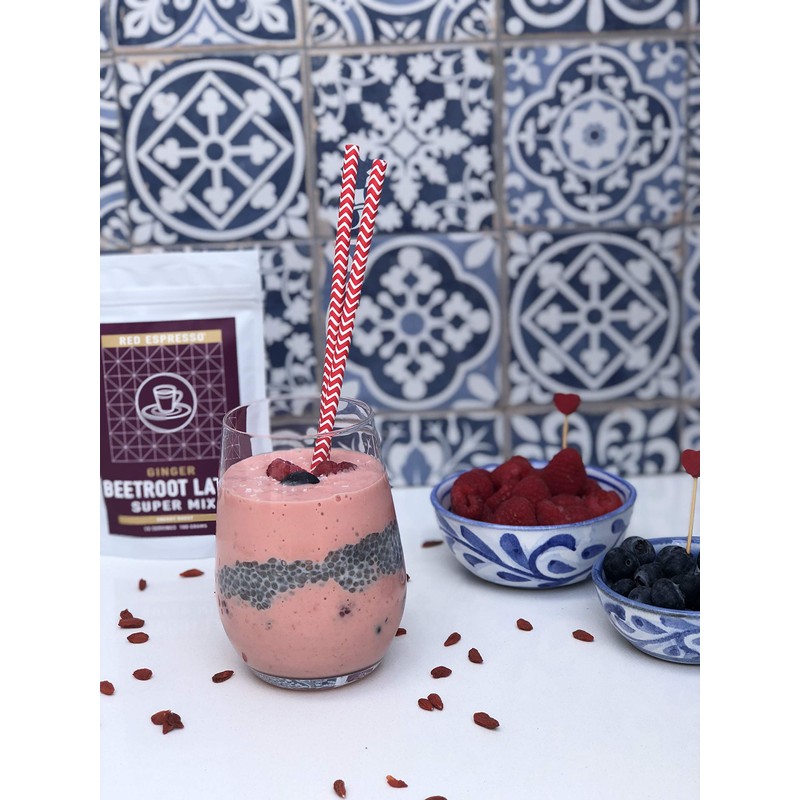 Beetroot Ginger Superfood Latte Mix - Red Espresso - Vegan,