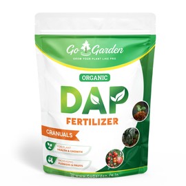 Go Garden DAP Fertilizer – 100% Water-Soluble Plant Food for Indoor & Outdoor Plants – Boosts Growth, Flowering & Fruiting – Easy to Use Granules (400g)