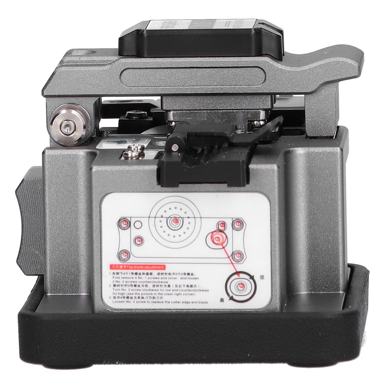 Fiber Cleaver High Accuracy Cable Cutter Tungsten Steel 24 Surface