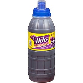 Big Hug Fruit Barrels Sports Cap Grape Fruit Flavored Drink, 16 Fluid Ounce -- 24 per case.