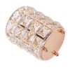 Crystal Makeup Brush Holder European Style Rounded Crystal Glass Cosmetic
