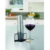 Waring Pro WO40 Cordless Wine Opener, Black/Brushed Stainless