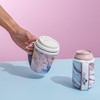 GoCuff Reusable Hot and Iced Coffee Cup Insulator Sleeve with