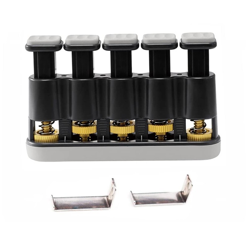Alnicov Finger Strengthener,Guitar Beginner Exercier,Hand Grip Strength Trainer for Guitar,Piano,Trigger