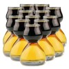 QUAFFER Double Bubble Layered PLASTIC Shot Glass – Clear Chaser