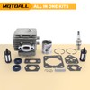 MOTOALL Engine Gasket Rebuild Kit 41440071012 Fit for Stihl BG86