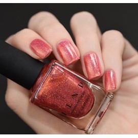 ILNP Citrus Punch - Orange Coral Holographic Nail Polish