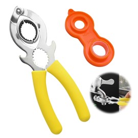 heqxwl 2Pcs Faucet Aerator Removal Wrench, Faucet Bubbler Wrench Kit, Faucet Aerator Disassembly Wrench Tool for Kitchen Bathroom Aerator/Faucet Replacement Part Repair Spanner