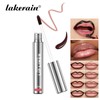 LAKERAIN 4Pcs Peel Off Lip Liner Stain Liquid Lip Gloss